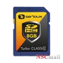 Card Serioux SDHC 8GB, Turbo Speed, Class 10